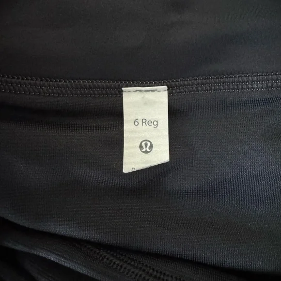 Lululemon Speed Up Short Heather Lux Multi Black / Black Size 6 - Picture 10 of 16